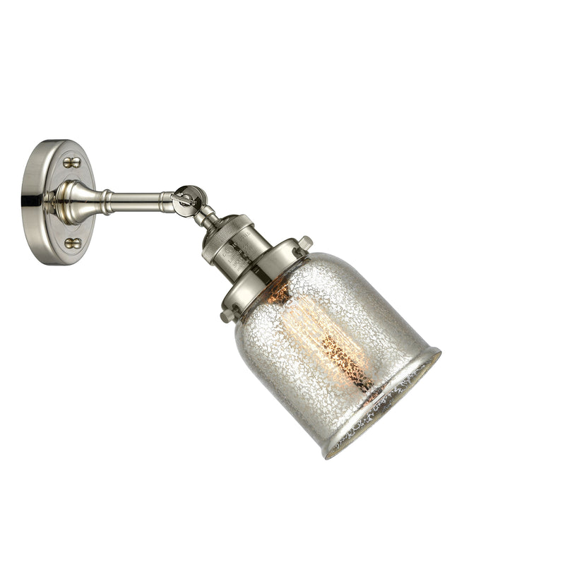 Innovations Lighting Small Bell 1 Light Sconce Part Of The Franklin Restoration Collection 203-PN-G58