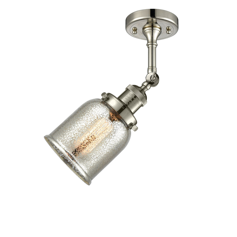Innovations Lighting Small Bell 1 Light Sconce Part Of The Franklin Restoration Collection 203-PN-G58