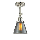 Innovations Lighting Small Cone 1 Light Sconce Part Of The Franklin Restoration Collection 203-PN-G63-LED
