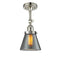 Innovations Lighting Small Cone 1 Light Sconce Part Of The Franklin Restoration Collection 203-PN-G63-LED
