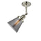 Innovations Lighting Small Cone 1 Light Sconce Part Of The Franklin Restoration Collection 203-PN-G63-LED