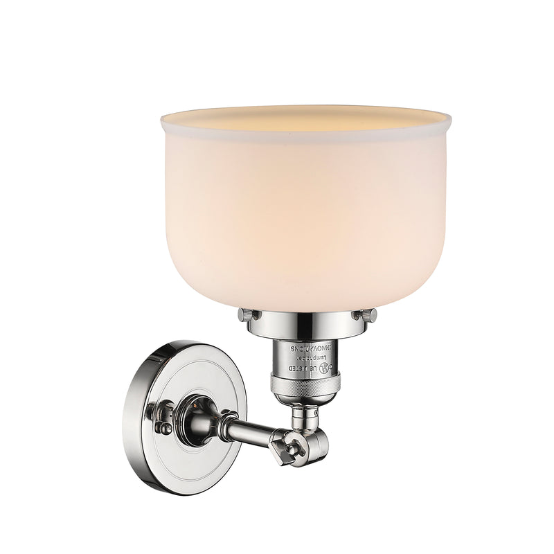 Innovations Lighting Large Bell 1 Light Sconce Part Of The Franklin Restoration Collection 203-PN-G71-LED