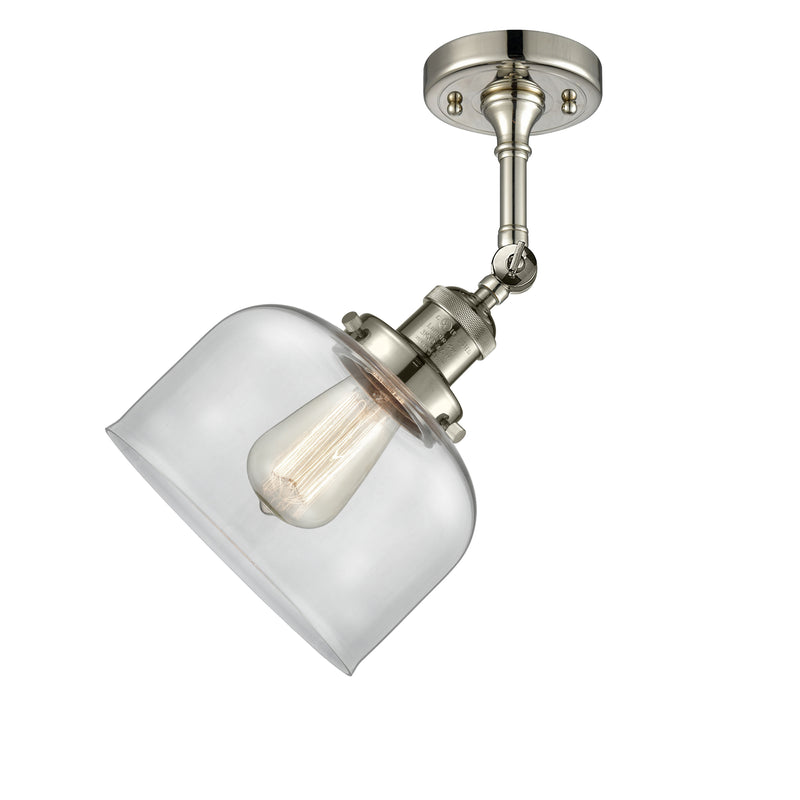 Innovations Lighting Large Bell 1 Light Sconce Part Of The Franklin Restoration Collection 203-PN-G72-LED