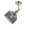 Innovations Lighting Large Bell 1 Light Sconce Part Of The Franklin Restoration Collection 203-PN-G73-LED
