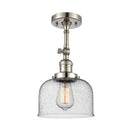 Innovations Lighting Large Bell 1 Light Sconce Part Of The Franklin Restoration Collection 203-PN-G74-LED