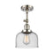 Innovations Lighting Large Bell 1 Light Sconce Part Of The Franklin Restoration Collection 203-PN-G74-LED