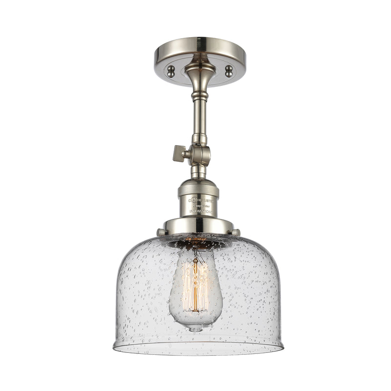 Innovations Lighting Large Bell 1 Light Sconce Part Of The Franklin Restoration Collection 203-PN-G74-LED