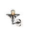 Innovations Lighting Railroad 1 Light Sconce Part Of The Franklin Restoration Collection 203-PN-M1-LED
