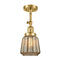 Innovations Lighting Chatham 1 Light Sconce Part Of The Franklin Restoration Collection 203-SG-G146-LED