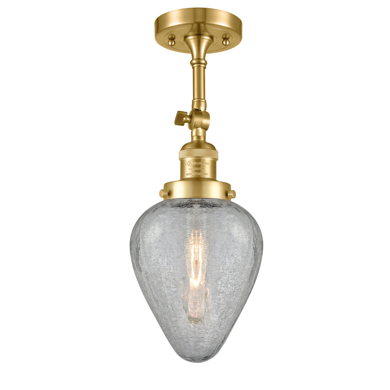 Innovations Lighting Geneseo 1 Light Sconce Part Of The Franklin Restoration Collection 203-SG-G165-LED