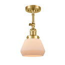 Innovations Lighting Fulton 1 Light Sconce Part Of The Franklin Restoration Collection 203-SG-G171-LED