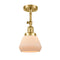 Innovations Lighting Fulton 1 Light Sconce Part Of The Franklin Restoration Collection 203-SG-G171-LED