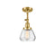 Innovations Lighting Fulton 1 Light Sconce Part Of The Franklin Restoration Collection 203-SG-G172-LED