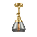 Innovations Lighting Fulton 1 Light Sconce Part Of The Franklin Restoration Collection 203-SG-G173
