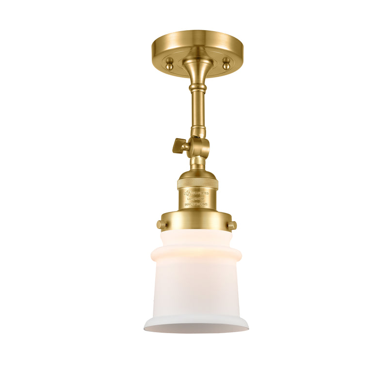 Innovations Lighting Small Canton 1 Light Sconce Part Of The Franklin Restoration Collection 203-SG-G181S