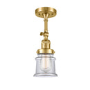 Innovations Lighting Small Canton 1 Light Sconce Part Of The Franklin Restoration Collection 203-SG-G182S-LED