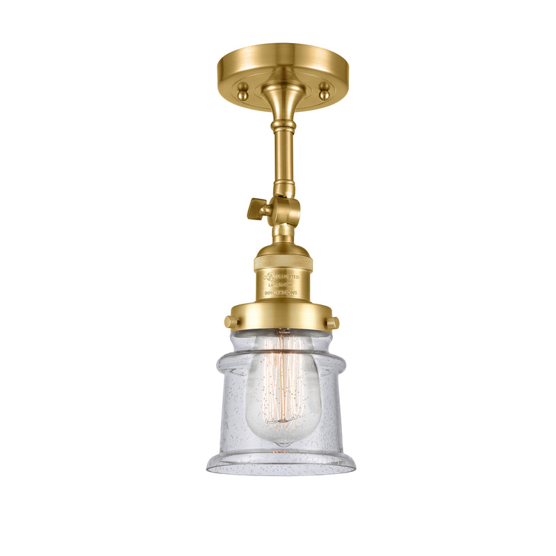 Innovations Lighting Small Canton 1 Light Sconce Part Of The Franklin Restoration Collection 203-SG-G184S