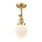 Innovations Lighting Beacon 1 Light 6" Sconce 203-SG-G201-6-LED