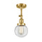 Innovations Lighting Beacon 1 Light 6" Sconce 203-SG-G202-6-LED