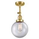 Innovations Lighting Beacon 1 Light 8" Sconce 203-SG-G202-8-LED
