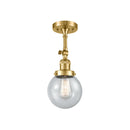 Innovations Lighting Beacon 1 Light 6" Sconce 203-SG-G204-6-LED