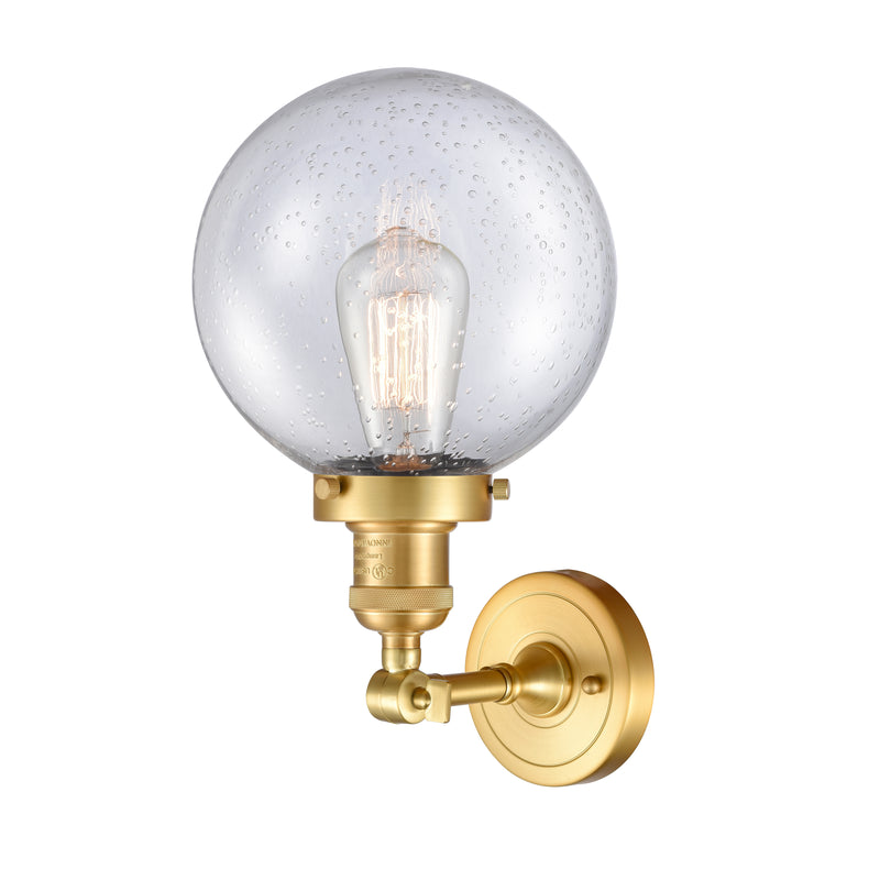 Innovations Lighting Beacon 1 Light 8" Sconce 203-SG-G204-8-LED