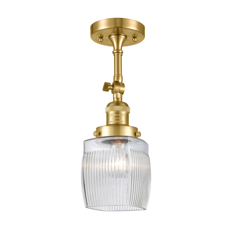 Innovations Lighting Colton 1 Light Sconce Part Of The Franklin Restoration Collection 203-SG-G302-LED