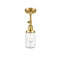 Innovations Lighting Dover 1 Light Sconce Part Of The Franklin Restoration Collection 203-SG-G312-LED