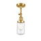 Innovations Lighting Dover 1 Light Sconce Part Of The Franklin Restoration Collection 203-SG-G314-LED