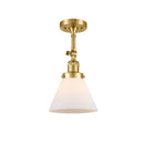 Innovations Lighting Large Cone 1 Light Sconce Part Of The Franklin Restoration Collection 203-SG-G41-LED