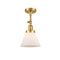 Innovations Lighting Large Cone 1 Light Sconce Part Of The Franklin Restoration Collection 203-SG-G41-LED