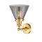 Innovations Lighting Large Cone 1 Light Sconce Part Of The Franklin Restoration Collection 203-SG-G43-LED