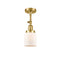 Innovations Lighting Small Bell 1 Light Sconce Part Of The Franklin Restoration Collection 203-SG-G51-LED