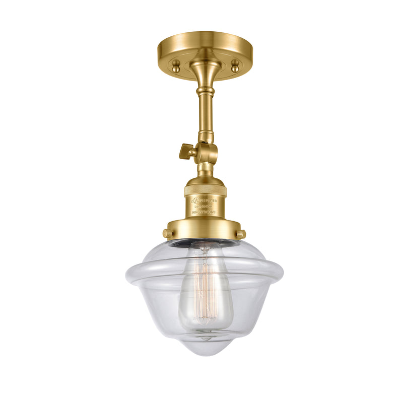 Innovations Lighting Small Oxford 1 Light Sconce Part Of The Franklin Restoration Collection 203-SG-G532