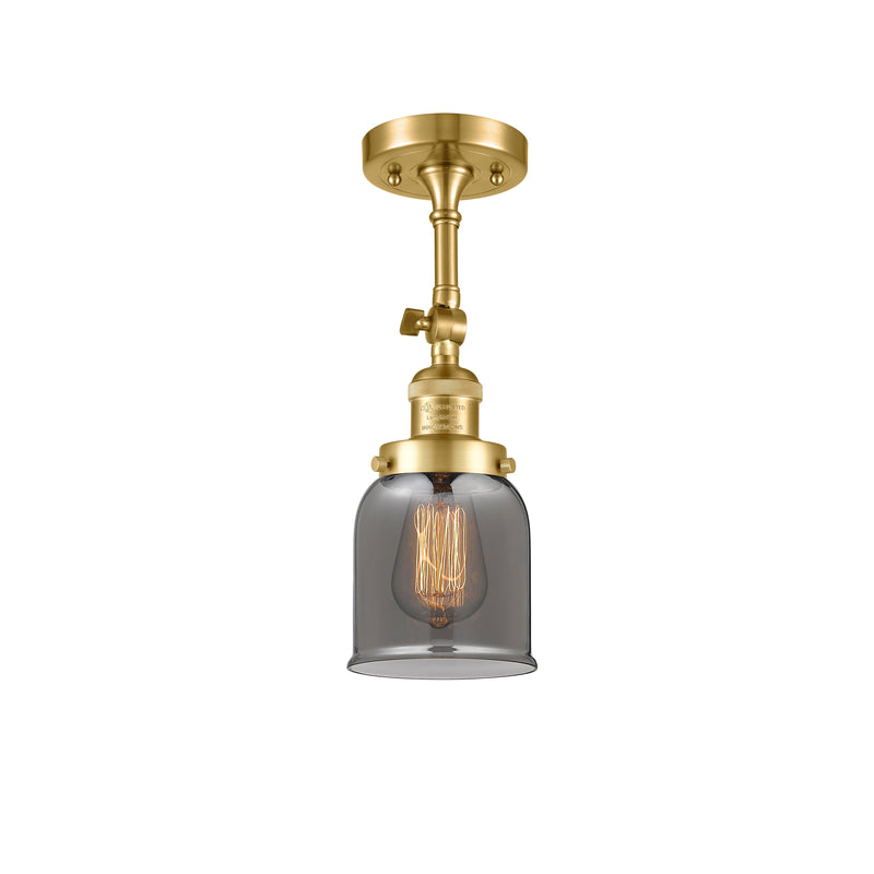 Innovations Lighting Small Bell 1 Light Sconce Part Of The Franklin Restoration Collection 203-SG-G53-LED