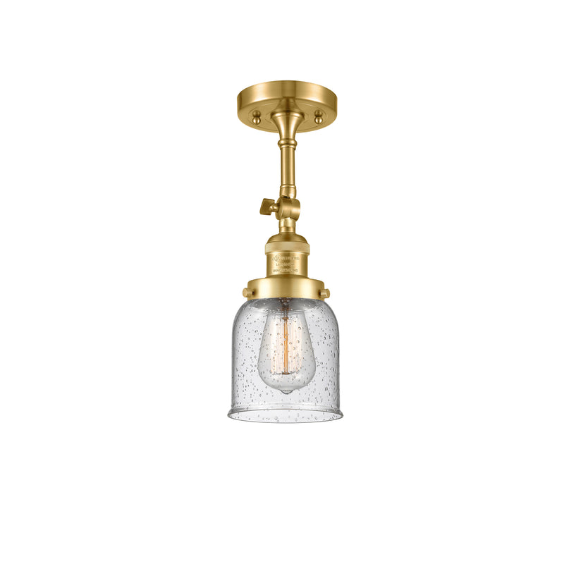 Innovations Lighting Small Bell 1 Light Sconce Part Of The Franklin Restoration Collection 203-SG-G54-LED
