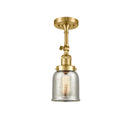 Innovations Lighting Small Bell 1 Light Sconce Part Of The Franklin Restoration Collection 203-SG-G58-LED