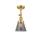 Innovations Lighting Small Cone 1 Light Sconce Part Of The Franklin Restoration Collection 203-SG-G63