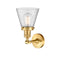 Innovations Lighting Small Cone 1 Light Sconce Part Of The Franklin Restoration Collection 203-SG-G64-LED