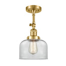 Innovations Lighting Large Bell 1 Light Sconce Part Of The Franklin Restoration Collection 203-SG-G72-LED