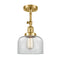 Innovations Lighting Large Bell 1 Light Sconce Part Of The Franklin Restoration Collection 203-SG-G72-LED