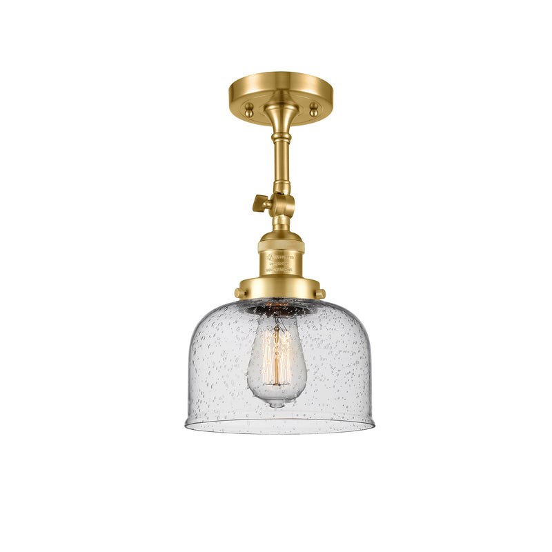 Innovations Lighting Large Bell 1 Light Sconce Part Of The Franklin Restoration Collection 203-SG-G74-LED