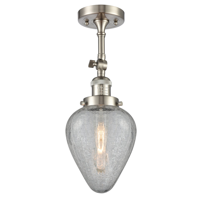Innovations Lighting Geneseo 1 Light Sconce Part Of The Franklin Restoration Collection 203-SN-G165-LED