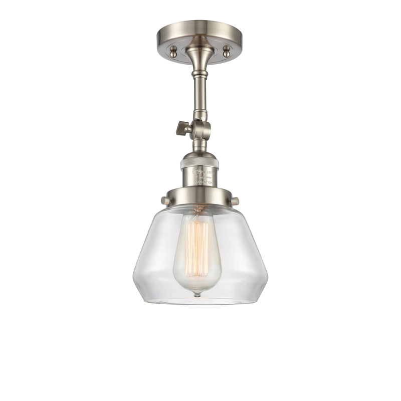 Innovations Lighting Fulton 1 Light Sconce Part Of The Franklin Restoration Collection 203-SN-G172-LED