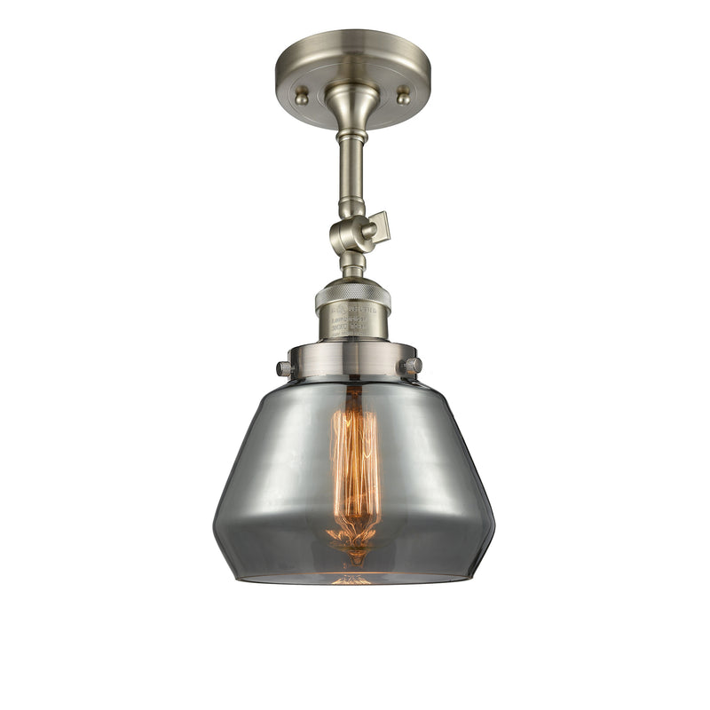 Innovations Lighting Fulton 1 Light Sconce Part Of The Franklin Restoration Collection 203-SN-G173-LED