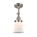 Innovations Lighting Small Canton 1 Light Sconce Part Of The Franklin Restoration Collection 203-SN-G181S-LED