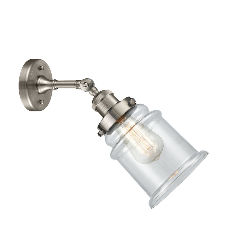 Innovations Lighting Canton 1 Light Sconce Part Of The Franklin Restoration Collection 203-SN-G182-LED
