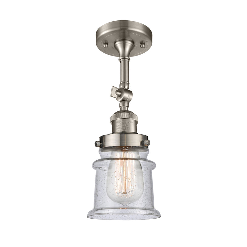 Innovations Lighting Small Canton 1 Light Sconce Part Of The Franklin Restoration Collection 203-SN-G184S-LED