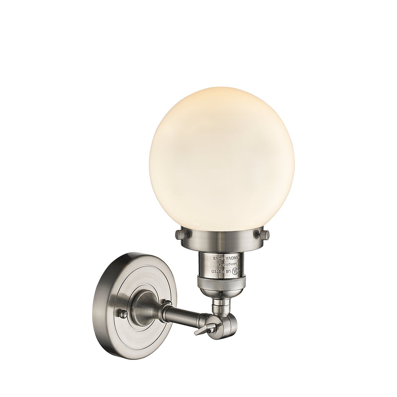 Innovations Lighting Beacon 1 Light 6" Sconce 203-SN-G201-6-LED