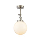 Innovations Lighting Beacon 1 Light 8" Sconce 203-SN-G201-8-LED